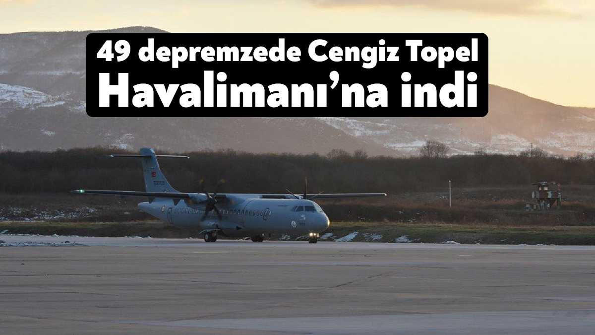 Milli Savunma Bakanlığı Deniz Kuvvetlerine ait uçakların vatandaşların tahliyesine devam