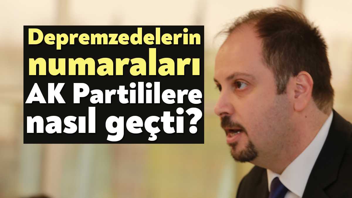 CHP İzmit İlçe eski başkanı Mehmet Ümit Küçükkaya, deprem bölgelerinden