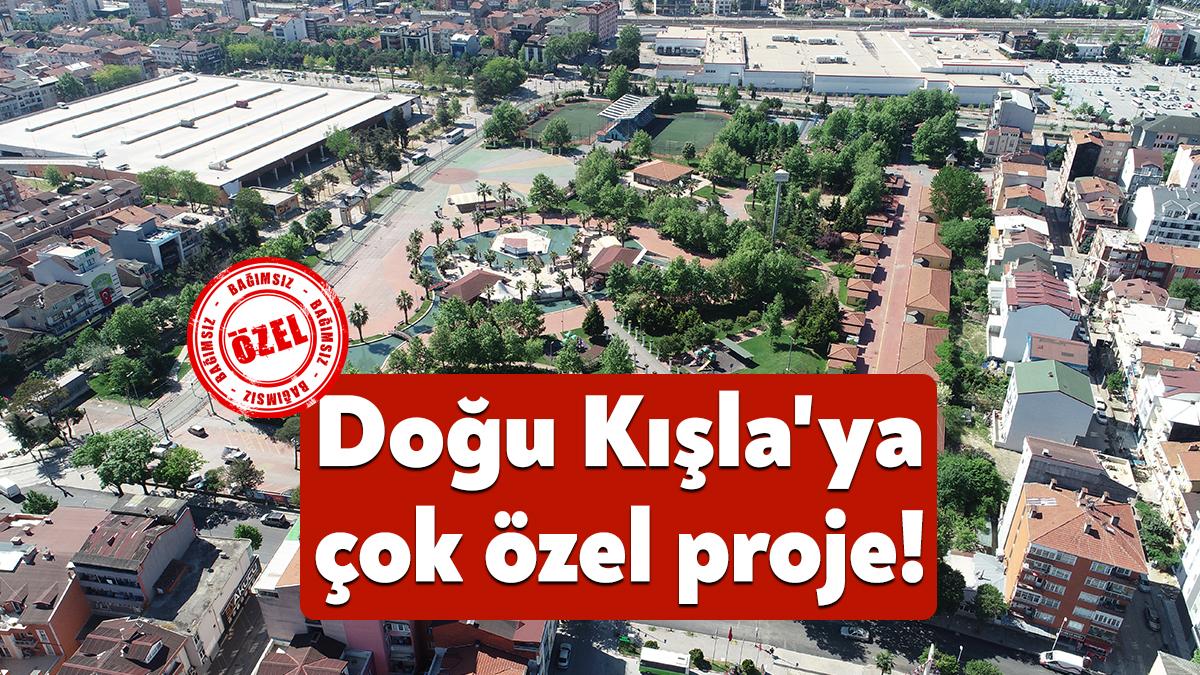 Kocaeli Büyükşehir Belediyesi İzmit Doğu Kışla Gençlik Parkı'na özel bir