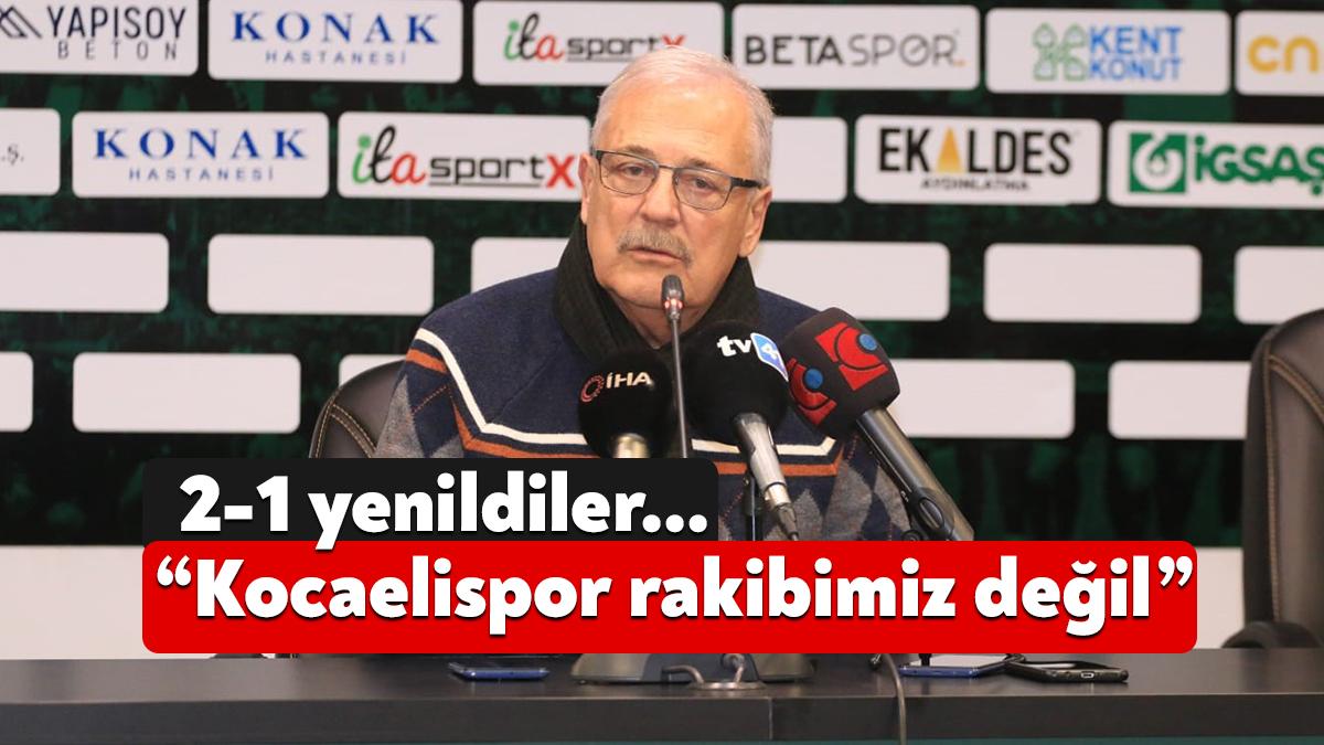 TFF 2. Lig Kırmızı Grup 23. haftasında Kocaelispor, konuk ettiği