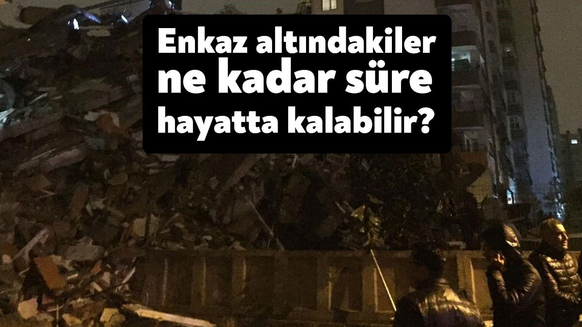 Türkiye ve Suriye’yi vuran depremlerin ardından, enkaz altında mahsur kalanlar