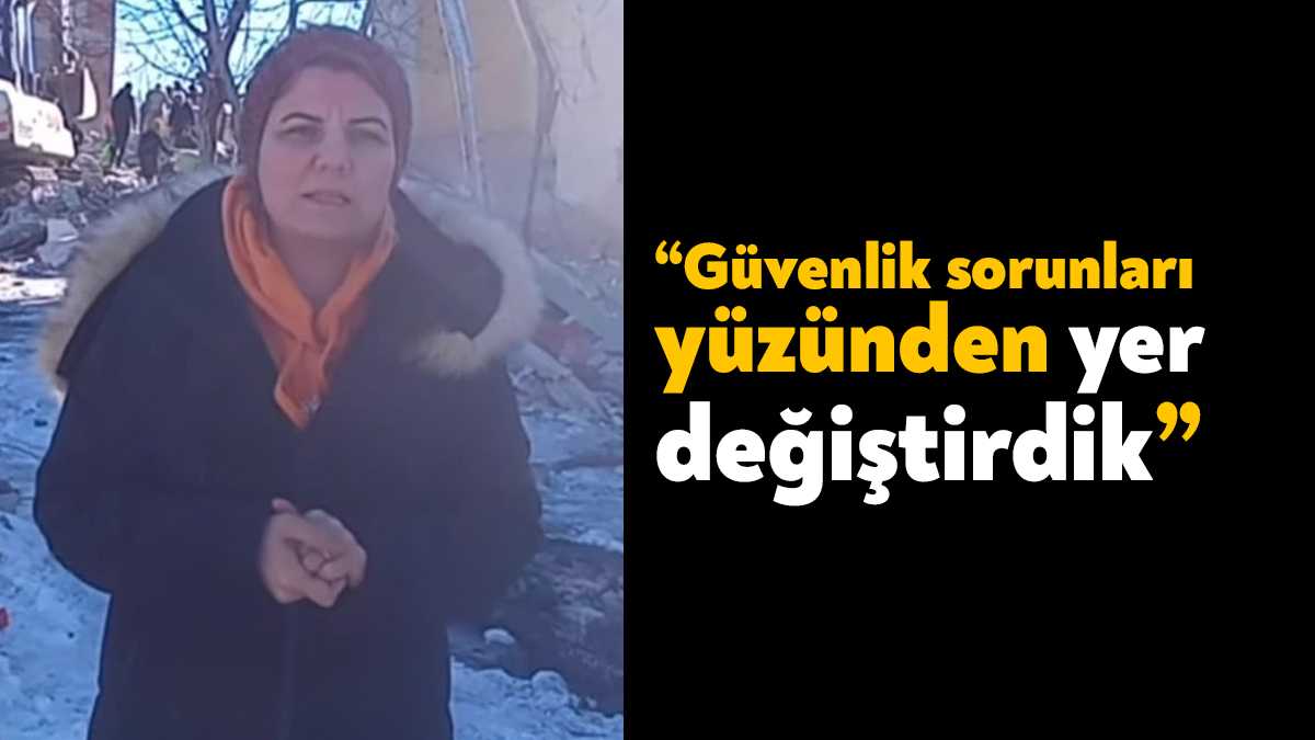 İzmit Belediye Başkanı Fatma Kaplan Hürriyet Hatay Defne’de yaşadıklarını sosyal