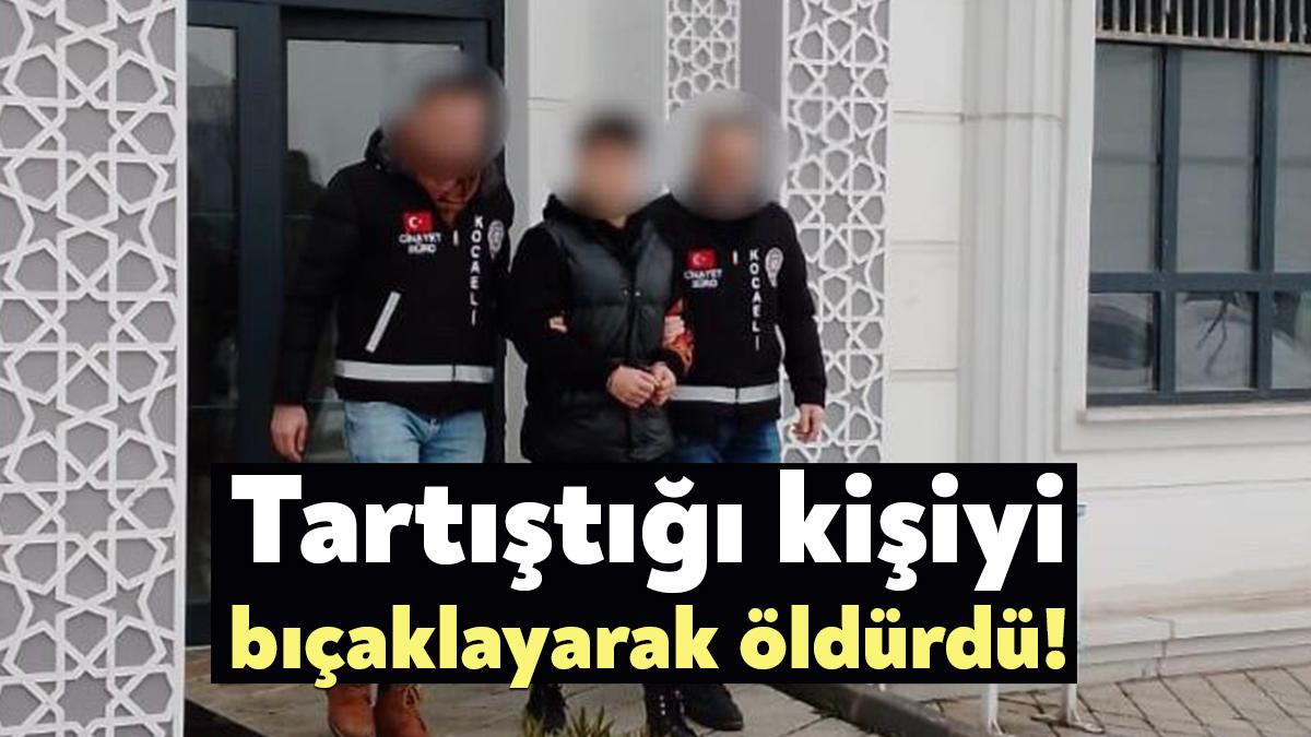 Kocaeli’nin Gebze ilçesinde bir şahıs, tartıştığı iki kişiden birini bıçaklayarak