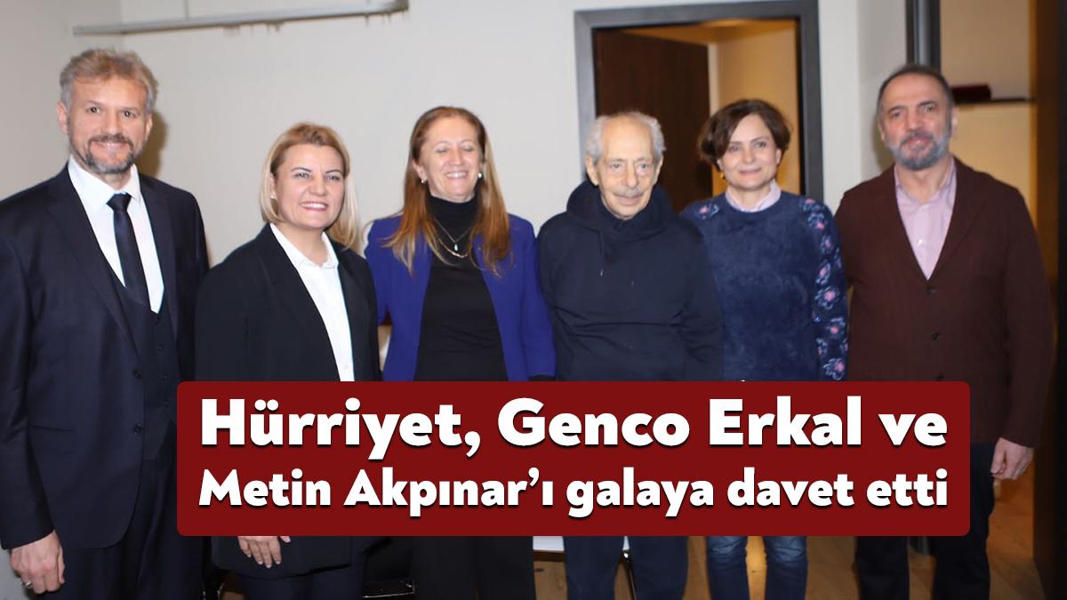 İzmit Belediye Başkanı Fatma Kaplan Hürriyet, usta sanatçılar Genco Erkal