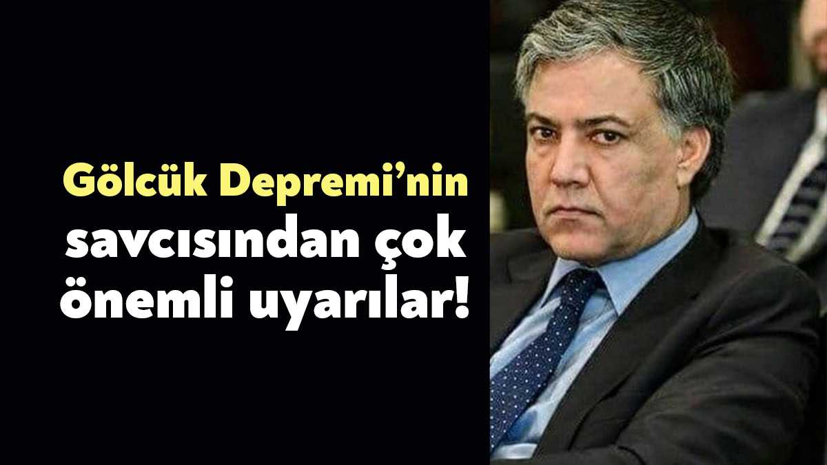 17 Ağustos 1999 depremini soruşturan savcılardan ve eski CHP İstanbul