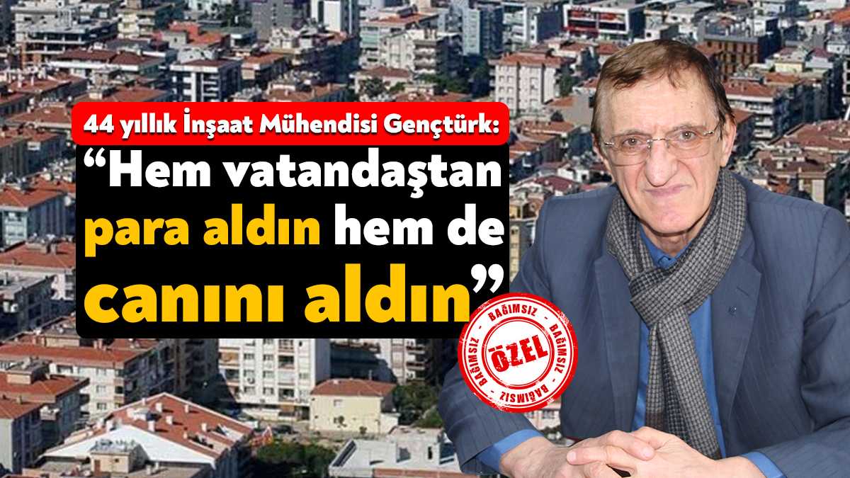 Kocaeli İnşaat Mühendisleri Odası Kurucu Başkanı Keramettin Gençtürk, 1999 depreminin