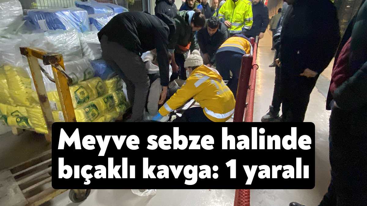 Kocaeli'nin Başiskele ilçesinde ürün almak için meyve sebze haline giden