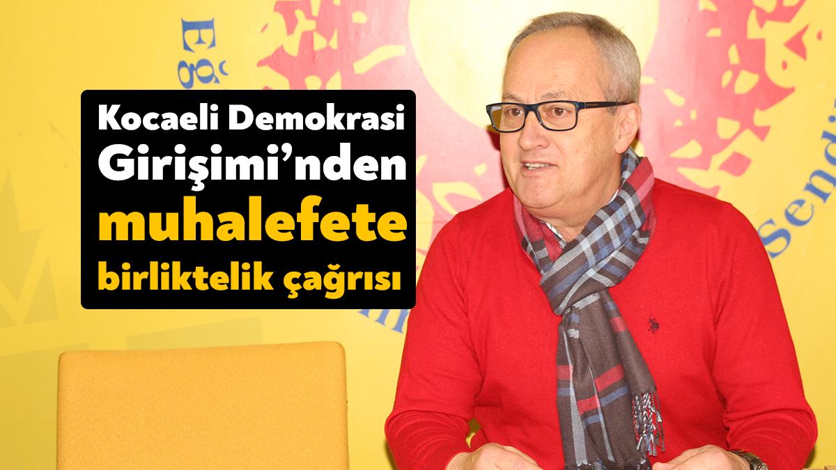 Kocaeli Demokrasi Girişimi tarafından yapılan açıklamada, “Biz Kocaeli Demokrasi Girişimi