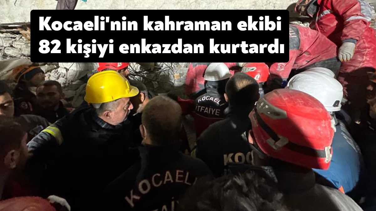 Kahramanmaraş'ta meydana gelen iki büyük depremin ardından afet bölgelerinde görevlendirilen