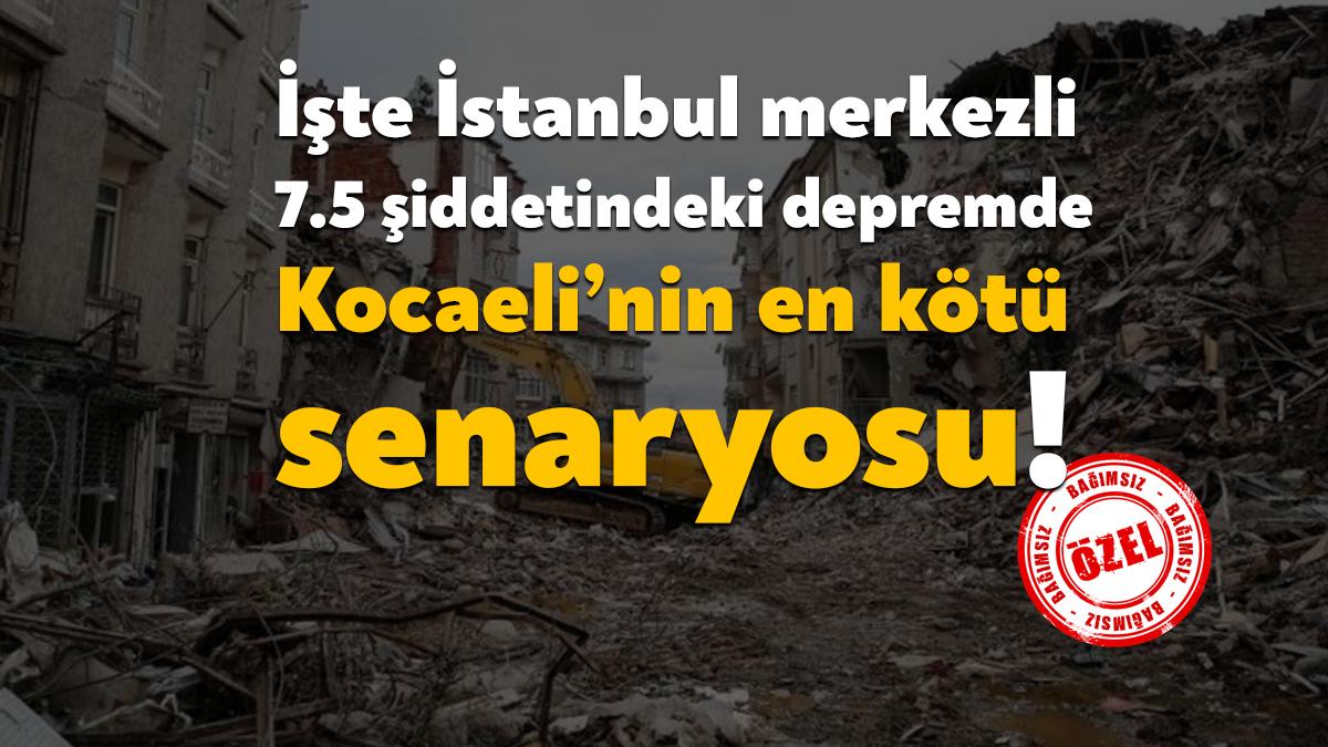 2021 yılı AFAD ve Kocaeli Valiliği tarafından hazırlanan İRAP raporunda