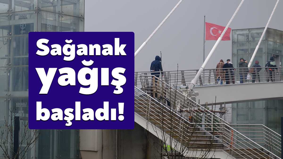 Kocaeli’de bugün öğle saatlerinde başlayan yağmur giderek etkisini artıyor. Peki