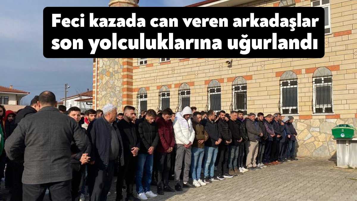 TEM Otoyolu Kocaeli geçişinde aracın patlayan lastiğini değiştiren iki arkadaş