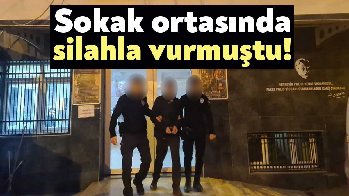 Kocaeli’nin Darıca ilçesinde sokak ortasında tartıştığı bir genci silahla yaralayarak