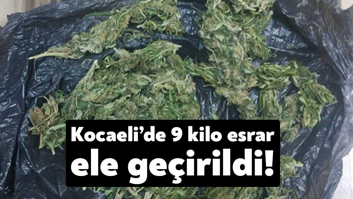 Kocaeli Valiliği son bir haftada emniyet ve jandarmanın yaptığı operasyonları