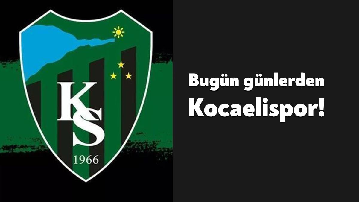 Temsilcimiz Kocaelispor bugün kendi stadında Sarıyer SK’yı konuk edecek.