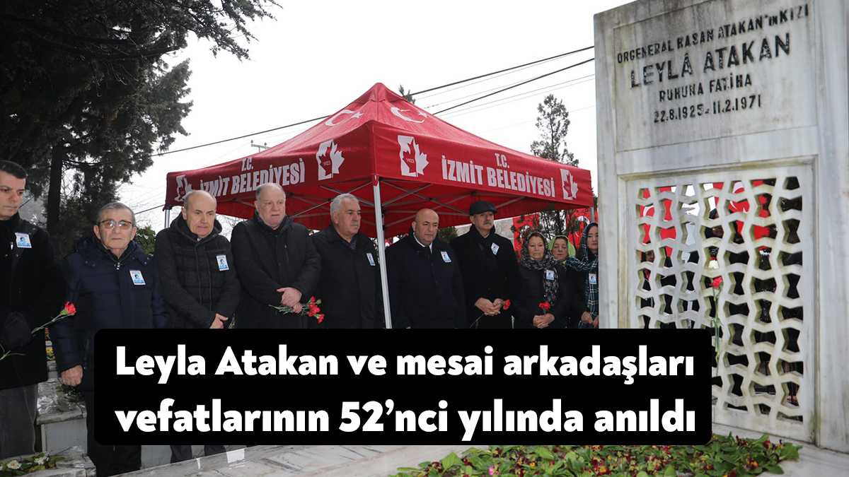 İzmit Belediyesi, elim bir trafik kazası sonucu hayatlarını kaybeden İzmit