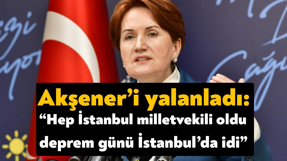 İYİ Parti Genel Başkanı Meral Akşener’i, kayınbiraderi olan Zafer Partisi