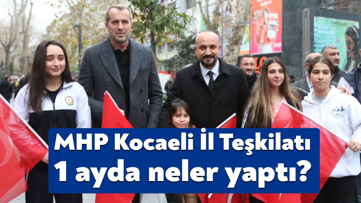MHP Kocaeli Teşkilatı, Kocaeli'nin 12 ilçesinde eş zamanlı olarak düzenlediği