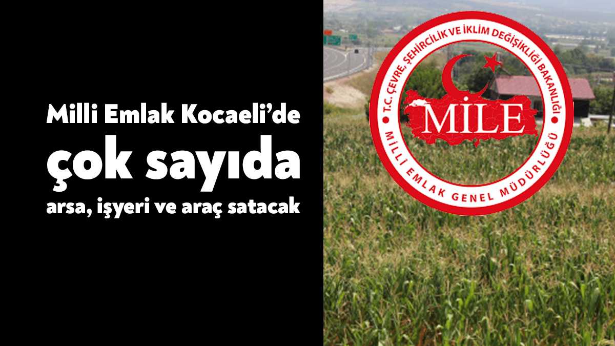 Kocaeli Çevre, Şehircilik ve İklim Değişikliği İl Müdürlüğü’ne bağlı Milli