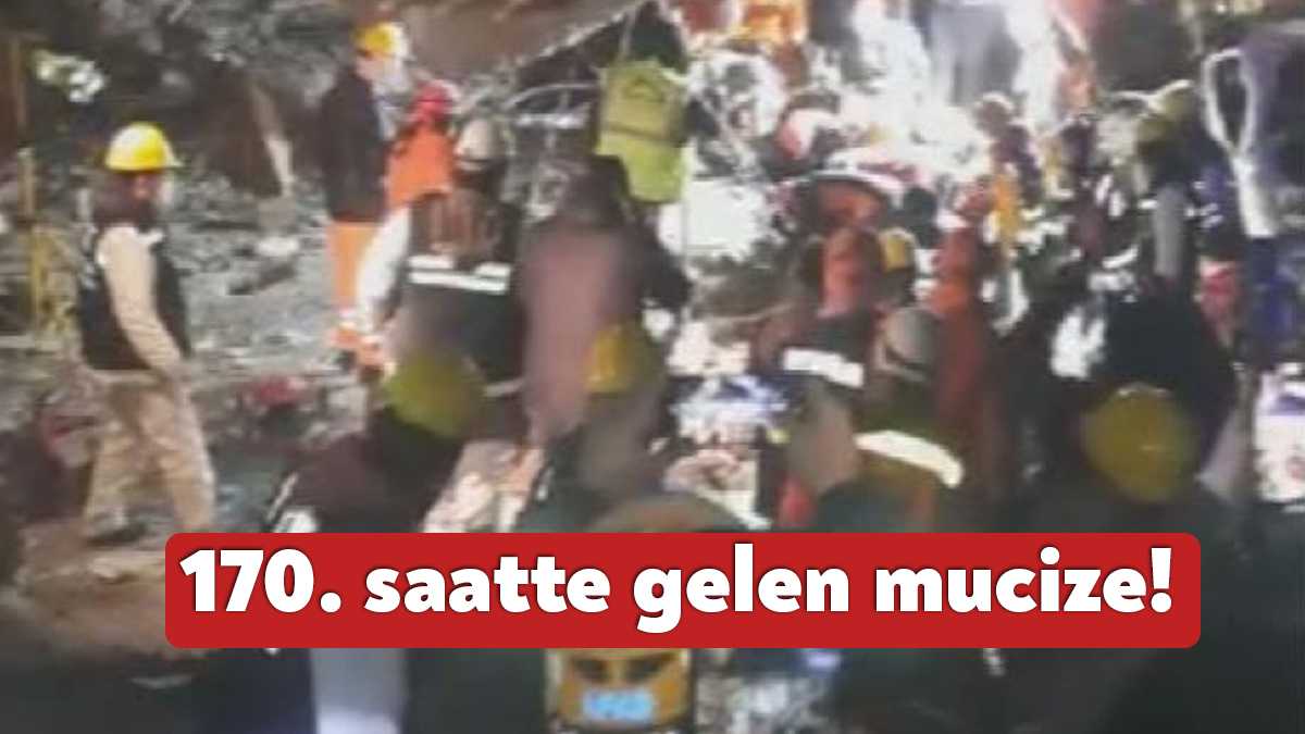 Gaziantep'in İslahiye ilçesinde yıkılan bir binanın enkazında kalan 40 yaşındaki