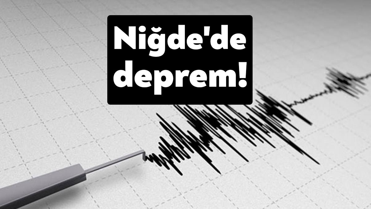 Niğde'nin Bor ilçesinde 5,3 büyüklüğünde deprem meydana geldi.
