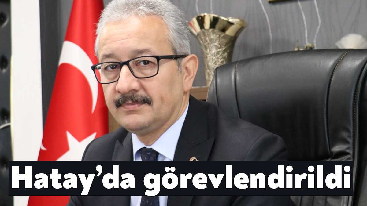Kocaeli İl Milli Eğitim Müdürü Ömer Akmenşen Bakanlıktarafından Hatay'da
