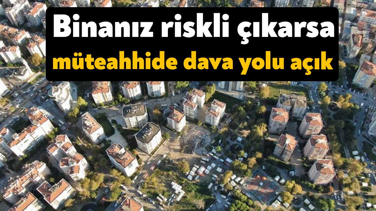 Ev sahiplerinin binaları ve daireleri için deprem korkusu dolayısıyla almayı