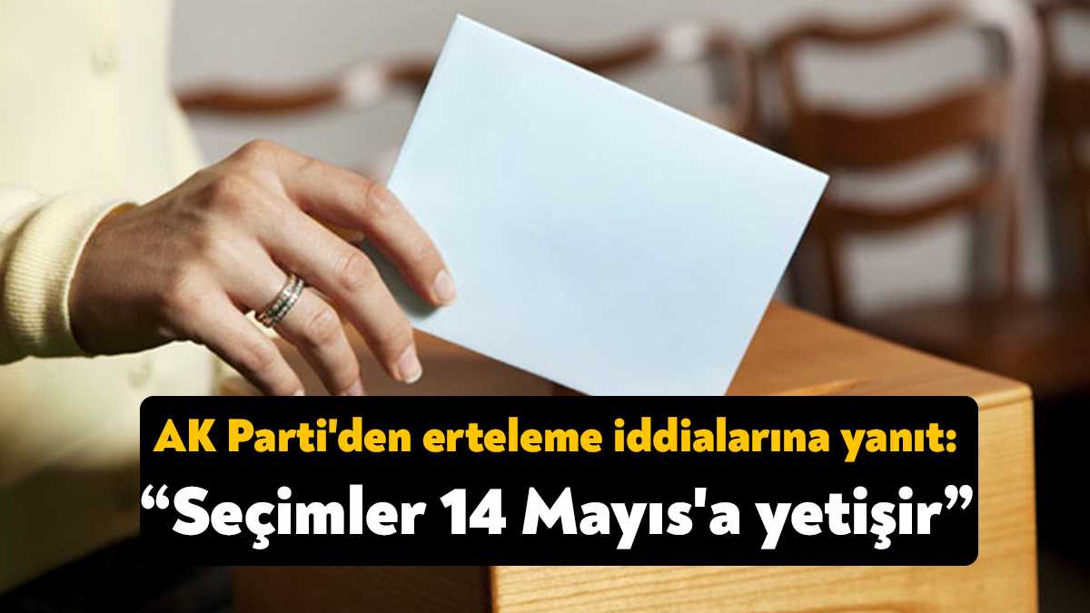 Seçim tarihi nedeniyle gözlerin çevrildiği AK Parti'de karar alınmasa da