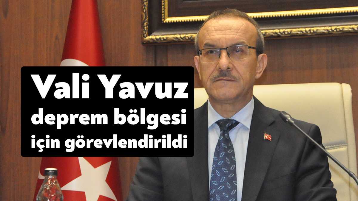 Kocaeli Valisi Seddar Yavuz, deprem bölgesinde koordinasyonu sağlamak amacıyla İçişleri