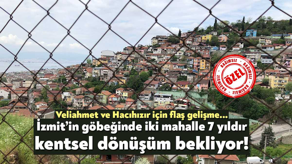Bakanlık tarafından riskli alan ilan edilen ve kentsel dönüşüm yapılması