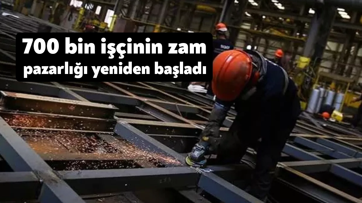 Kamuda 700 binden fazla işçinin ücretlerine 2023-2025 dönemindeki zammın belirleneceği