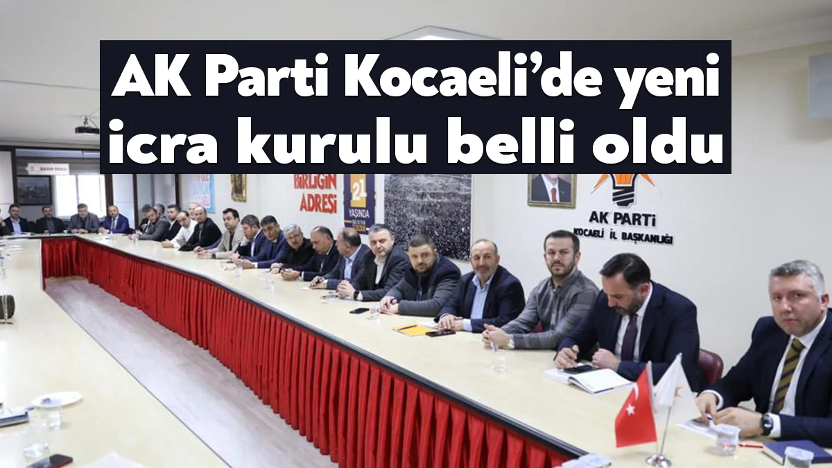 AK Parti Kocaeli İl Başkanı Dr.Şahin Talus, bu akşam yaptığı