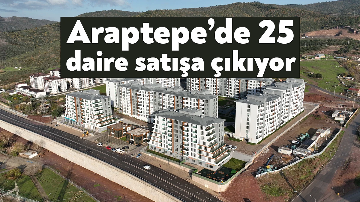 Derince Belediyesi, Yenikent Mahallesi Araptepe Mevkii’nde yer alan örnek kentsel