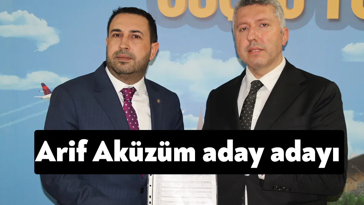 AK Parti Kocaeli eski il yöneticisi Arif Aküzüm, AK Parti