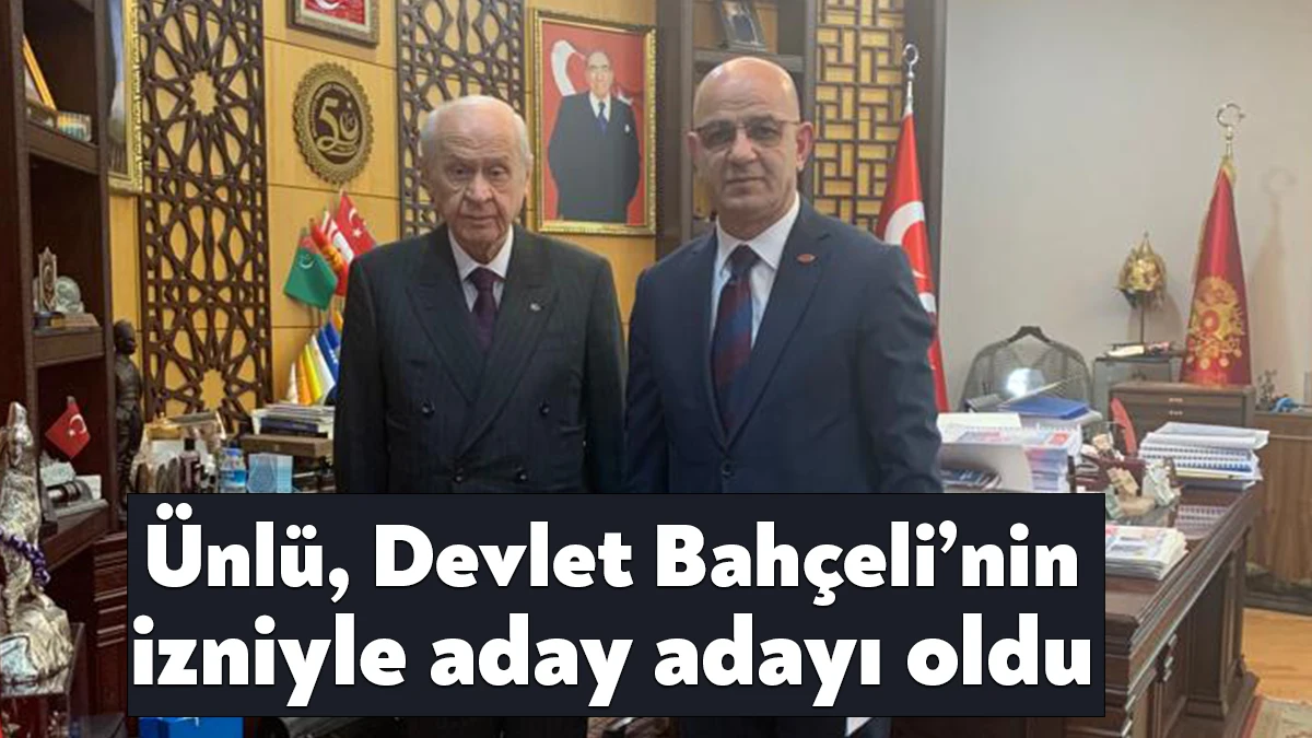 MHP Kocaeli İl eski Başkanı Aydın Ünlü, Ankara’ya giderek MHP