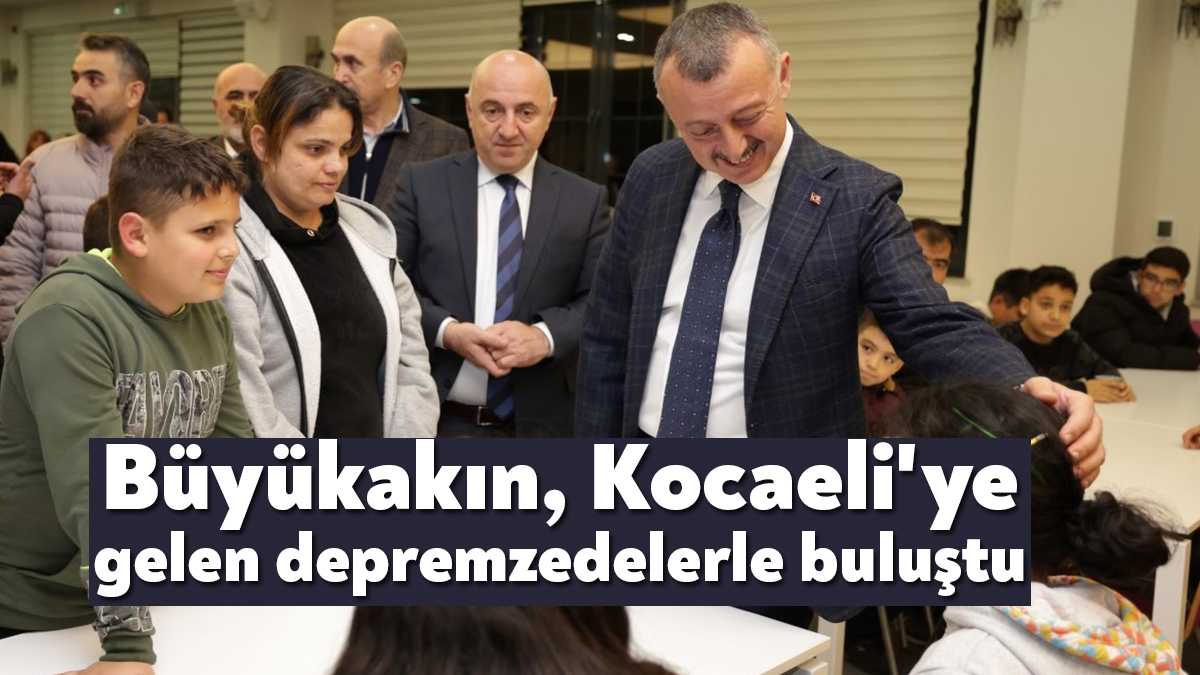 Başkan Büyükakın, Kahramanmaraş’ta yaşanan ve 10 ili etkileyen depremlerin ardından