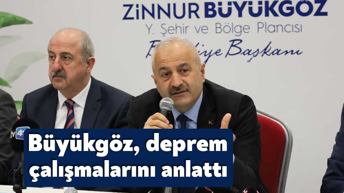 Yüzyılın felaketi sonrasında Kocaeli’den deprem bölgesine giden Gebze Belediye Başkanı