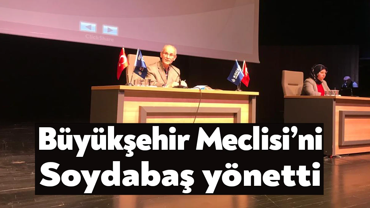 Kocaeli Büyükşehir Belediye Meclisi mart ayı birleşimi ikinci oturumunu Mustafa