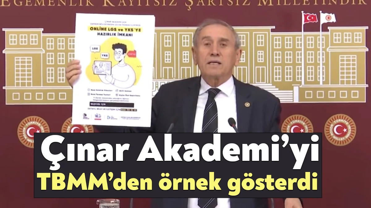 CHP Ankara Milletvekili Yıldırım Kaya, yaşanan depremlerden etkilenen bölgelerde eğitim
