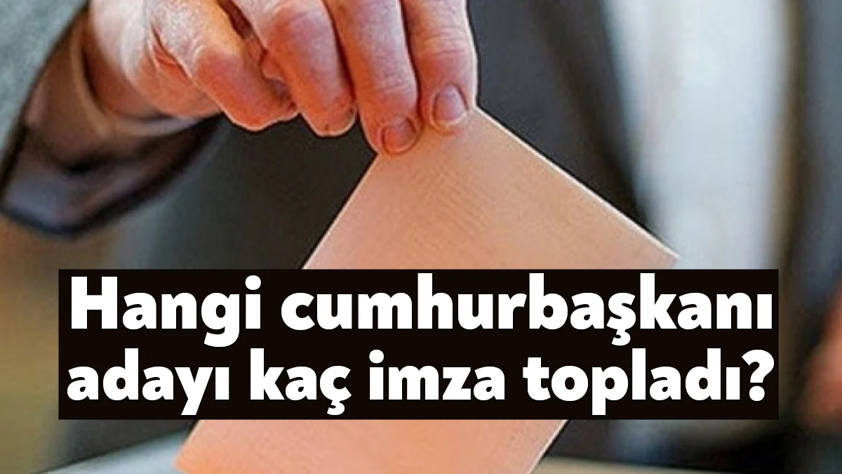 14 Mayıs'ta yapılacak olan seçimlerde seçmenler tarafından belirlenecek cumhurbaşkanları adayları
