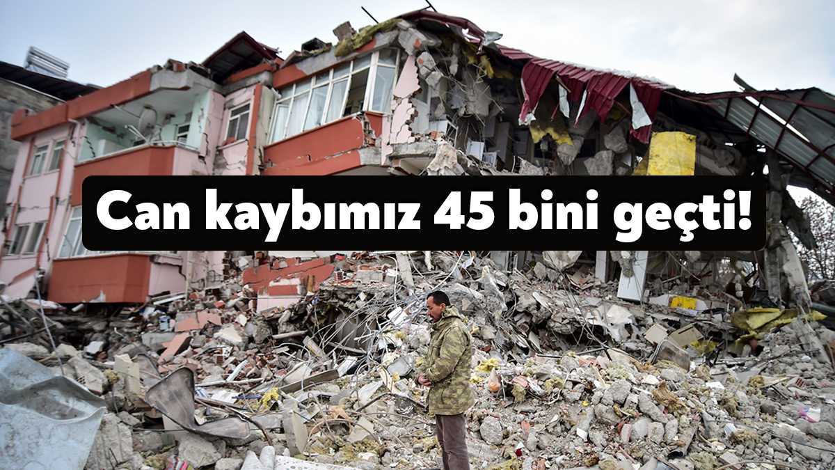 AFET ve Acil Durum Yönetimi Başkanlığı'nca (AFAD) Kahramanmaraş merkezli depremlerde