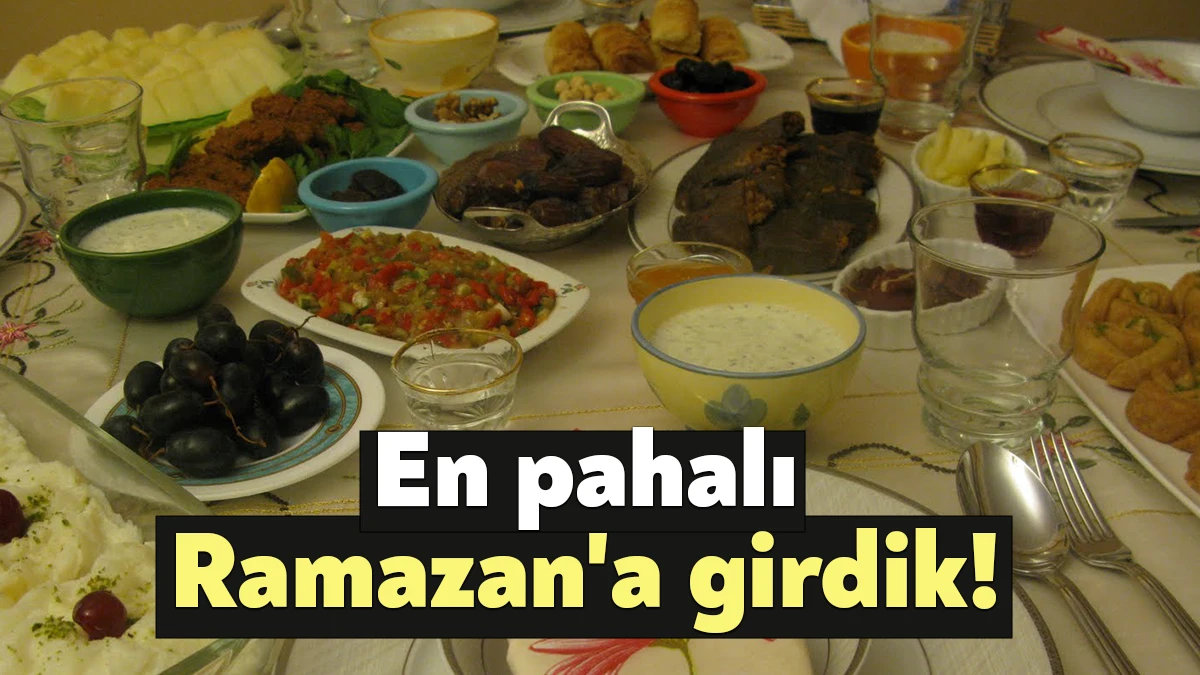 Son bir yıldaki zamların ardından iftar sofralarındaki et yemeğinin maliyeti