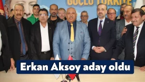 İzmit Belediyesi meclis üyesi Erkan Aksoy, istifa edip aday adayı oldu