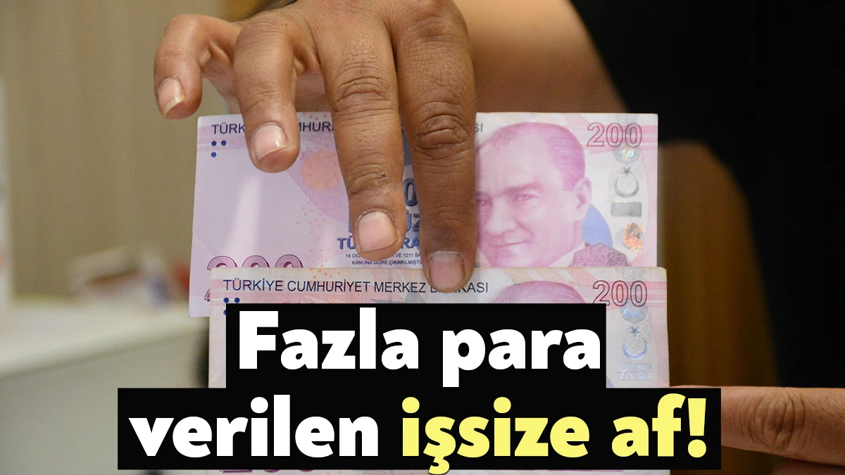 Mini seçim paketine eklenen geçici madde ile işsizlik ödeneği yanlışlıkla