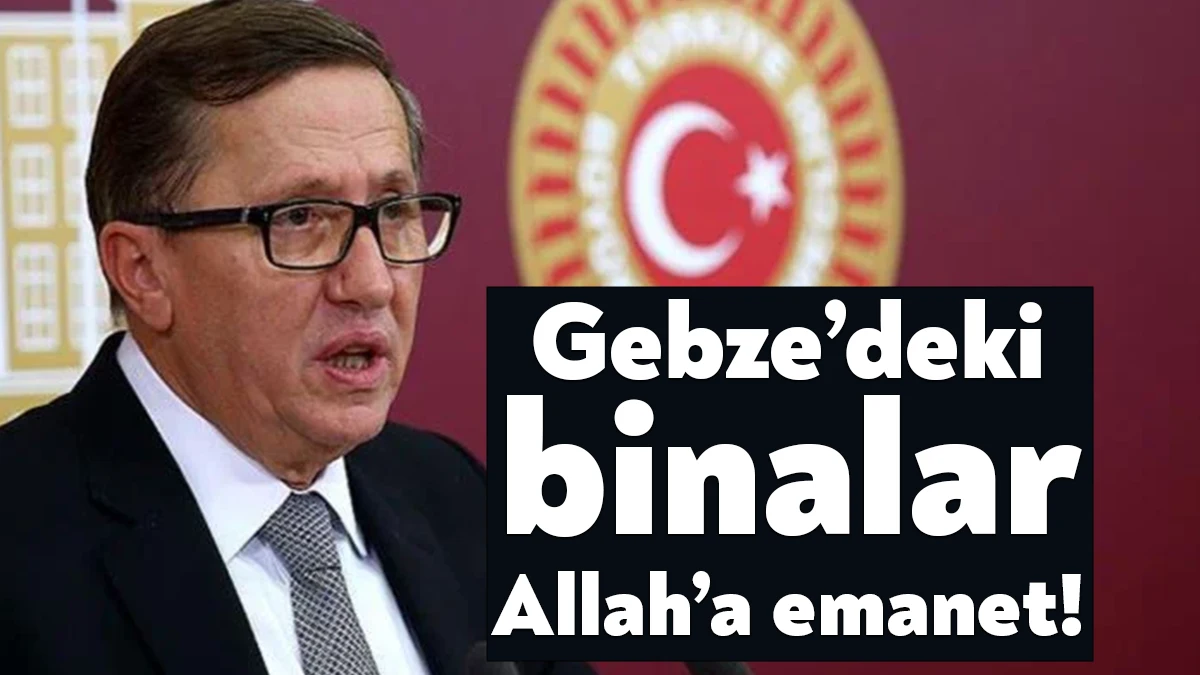 İYİ Parti Kocaeli Milletvekili Lütfü Türkkan, Gebze’deki yeni yapıların denetim