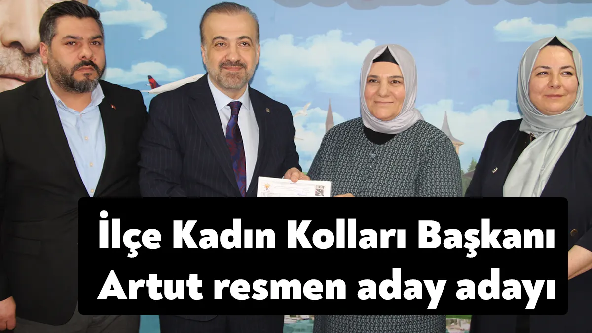 AK Parti Dilovası İlçe Kadın Kolları Başkanı Gülay Artut, görevinden