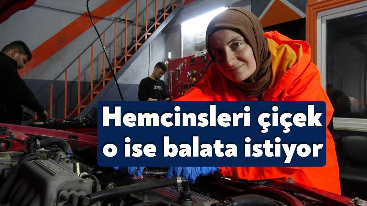 Kocaeli'nin İzmit ilçesinde 2 yıl önce açtığı oto tamir dükkanında