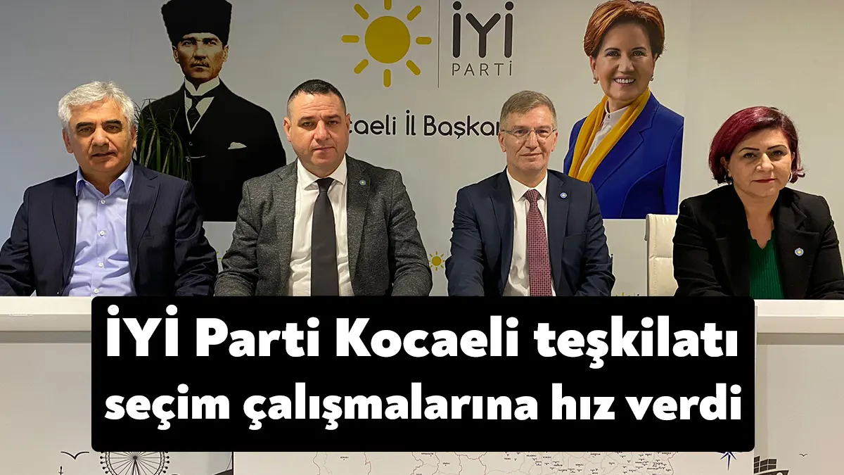 İYİ Parti Kocaeli İl Başkanı Nusret Acur, İl SKM Başkanı