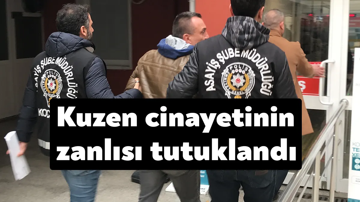 Kocaeli’nin İzmit ilçesinde iki kuzen arasında yaşanan tartışmada taraflardan biri,