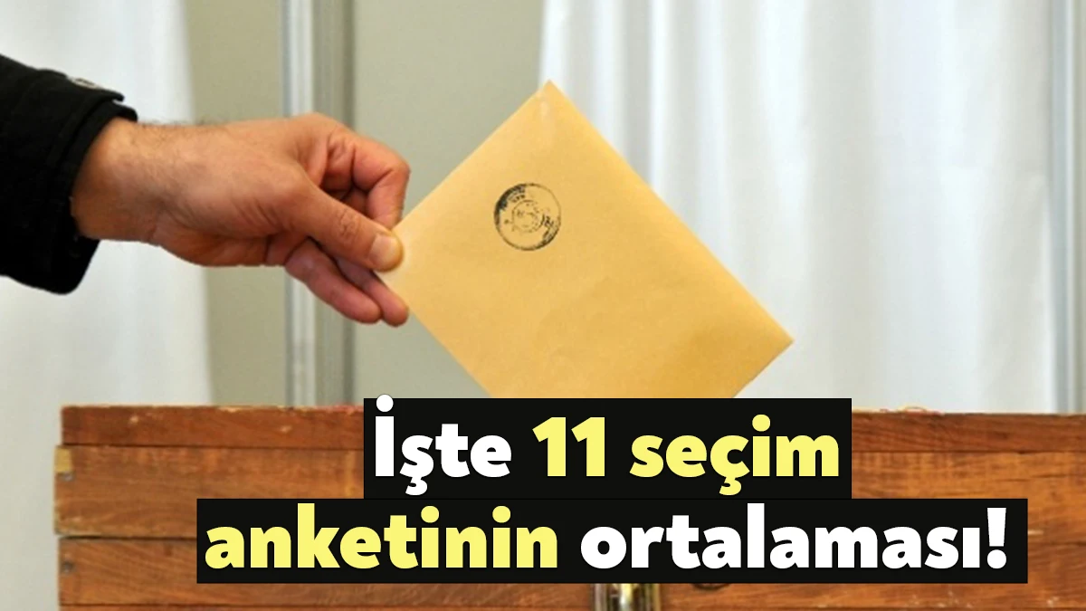 14 Mayıs yaklaşırken seçmenin nabzını tutan araştırma şirketleri peş peşe